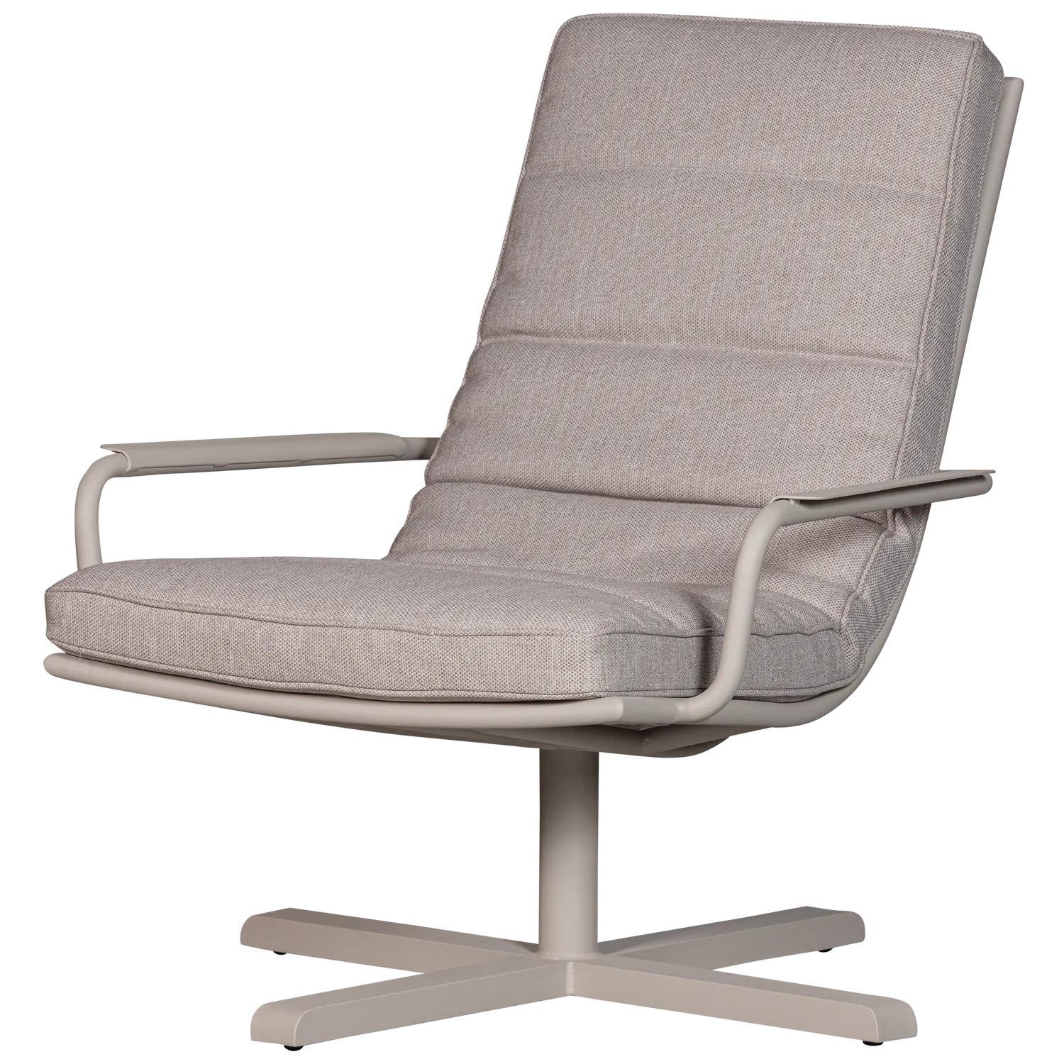 Woood Coosa Tuin Fauteuil Aluminium Zand - KwaliteitWonen.nl