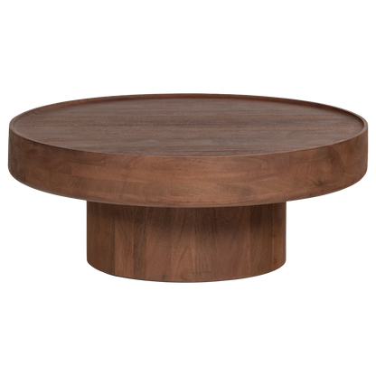 Woood Dara Salontafel Mangohout Bruin - KwaliteitWonen.nl