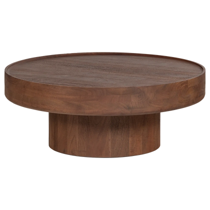 Woood Dara Salontafel Mangohout Bruin - KwaliteitWonen.nl