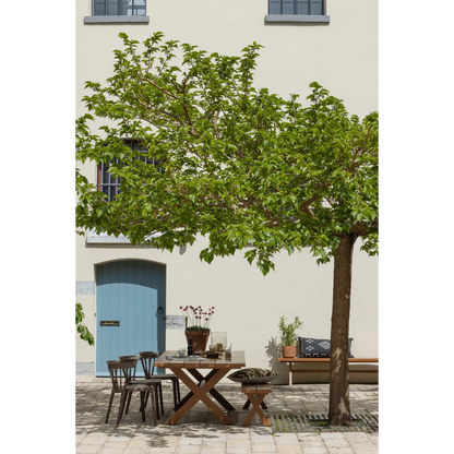 Woood Delta Picknick Tuintafel Aluminium Terra 220x100cm - KwaliteitWonen.nl