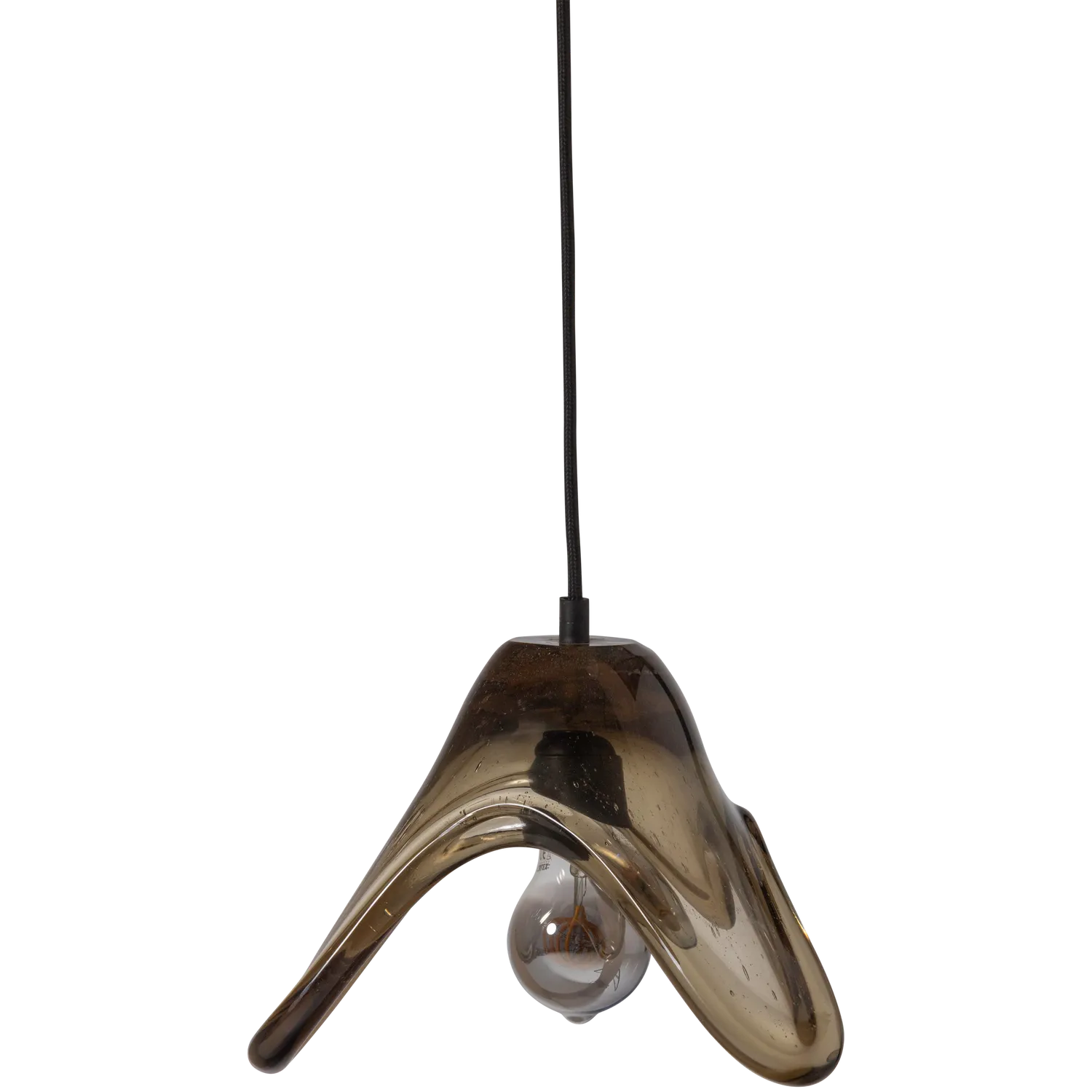 Woood Elle Hanglamp Groot Glas Groen - KwaliteitWonen.nl