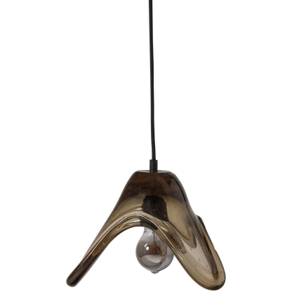 Woood Elle Hanglamp Groot Glas Groen - KwaliteitWonen.nl