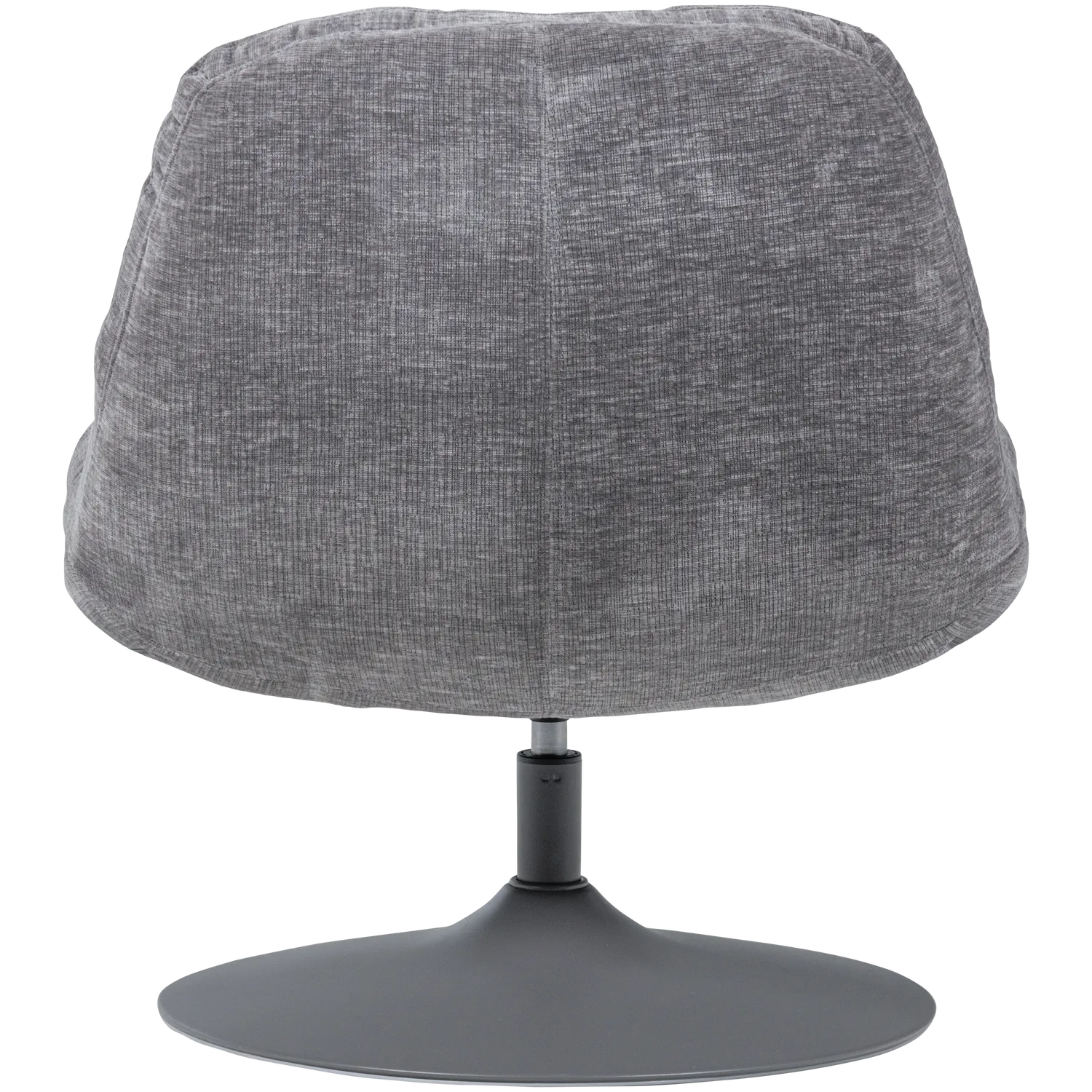 Woood Elvi Draaifauteuil Chenille Structuur Lichtgrijs - KwaliteitWonen.nl