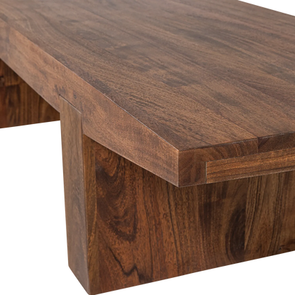 Woood Eron Salontafel Acaciahout Bruin - KwaliteitWonen.nl