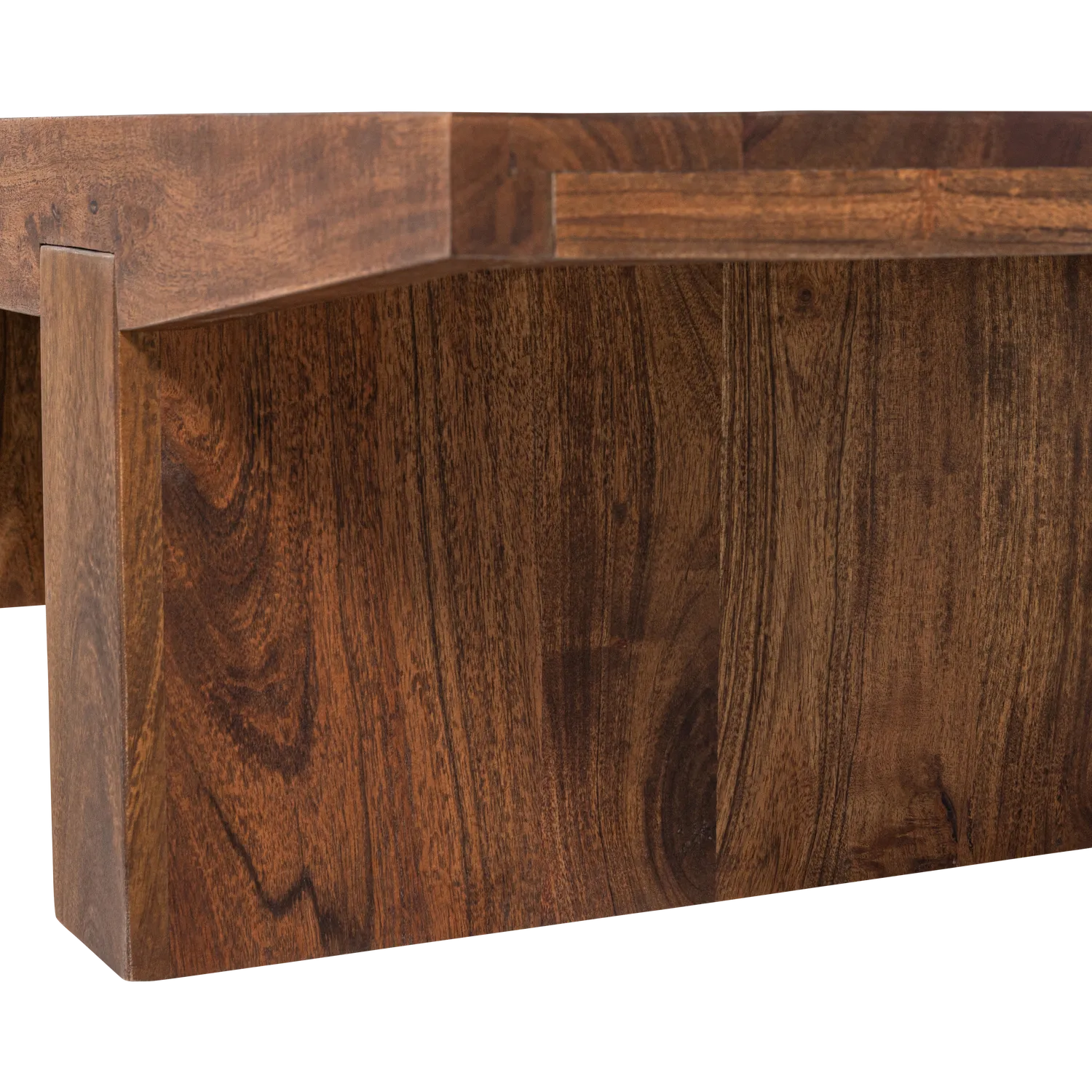 Woood Eron Salontafel Acaciahout Bruin - KwaliteitWonen.nl