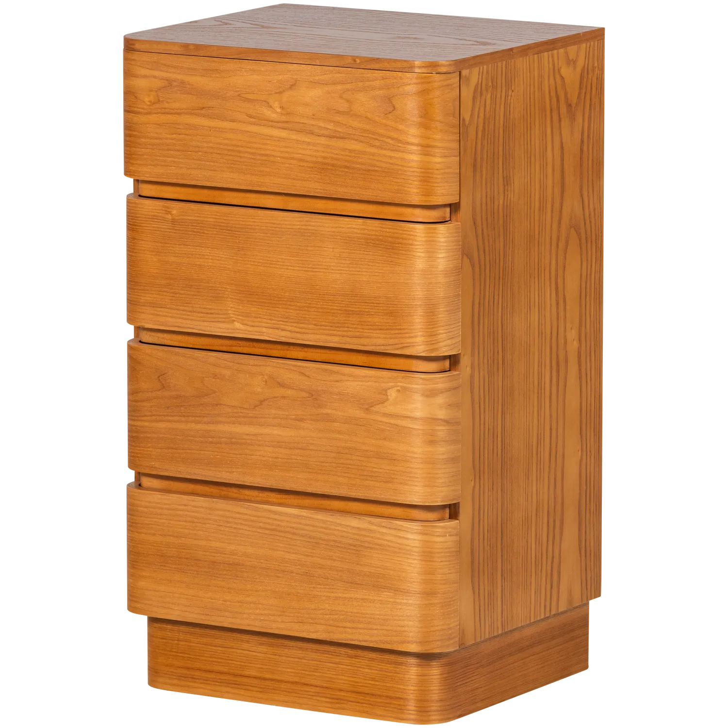 Woood Fejo Dressoir Ladekast 4 Lades Mdf Bruin [Fsc] - KwaliteitWonen.nl
