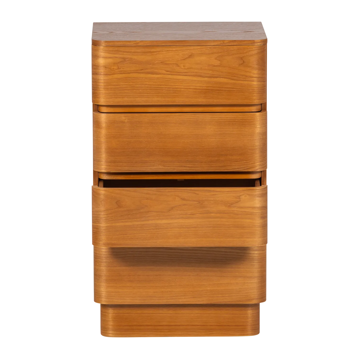 Woood Fejo Dressoir Ladekast 4 Lades Mdf Bruin [Fsc] - KwaliteitWonen.nl