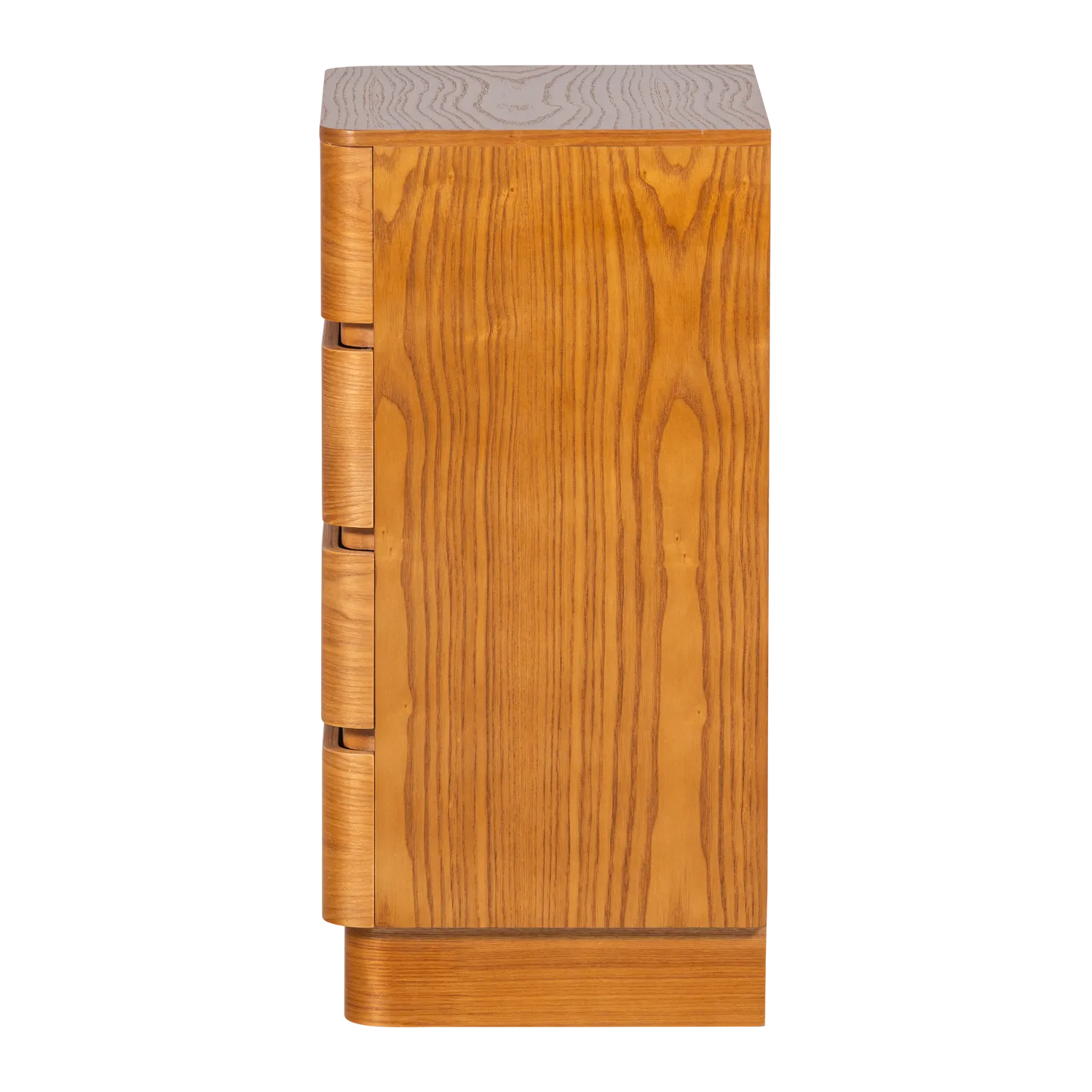 Woood Fejo Dressoir Ladekast 4 Lades Mdf Bruin [Fsc] - KwaliteitWonen.nl
