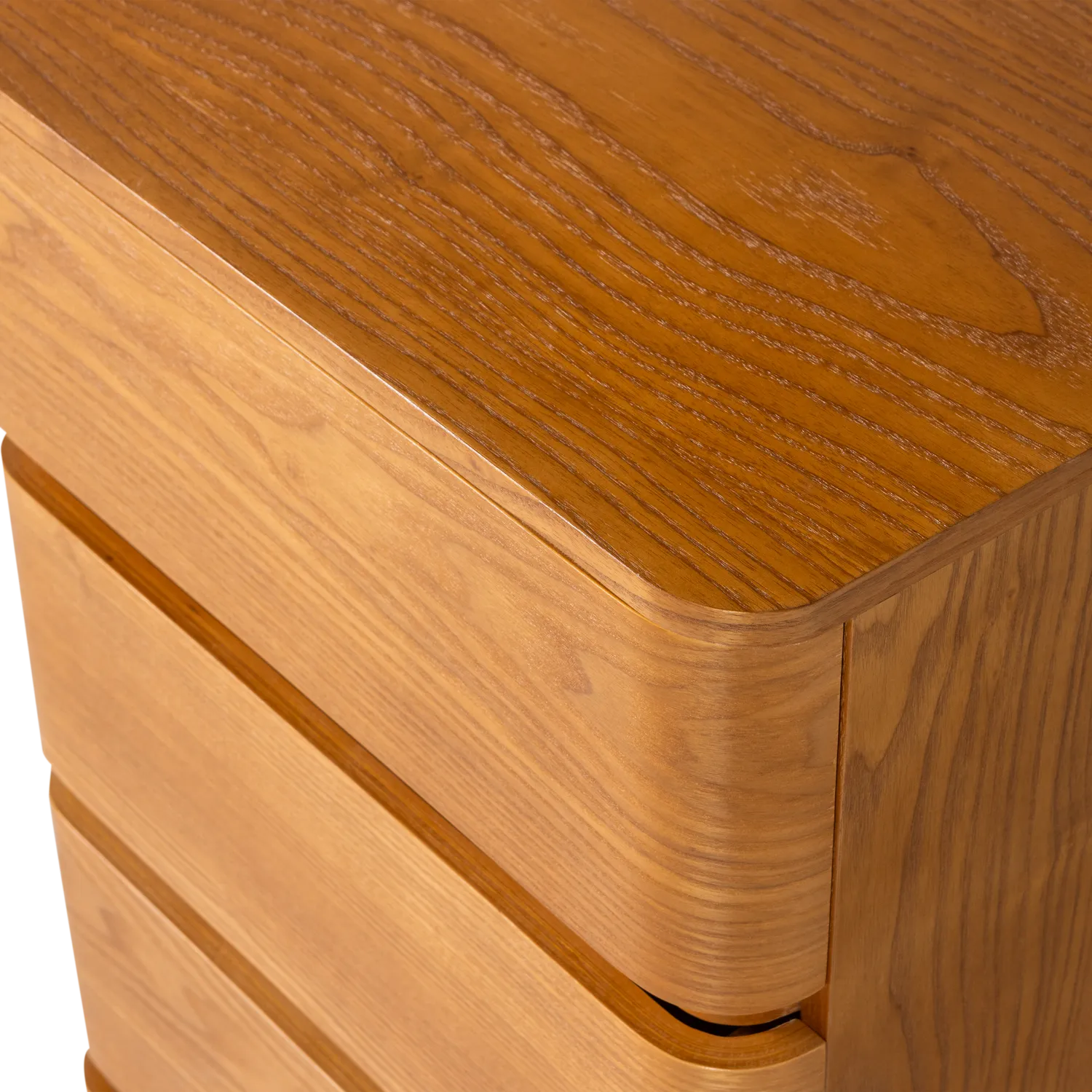 Woood Fejo Dressoir Ladekast 4 Lades Mdf Bruin [Fsc] - KwaliteitWonen.nl