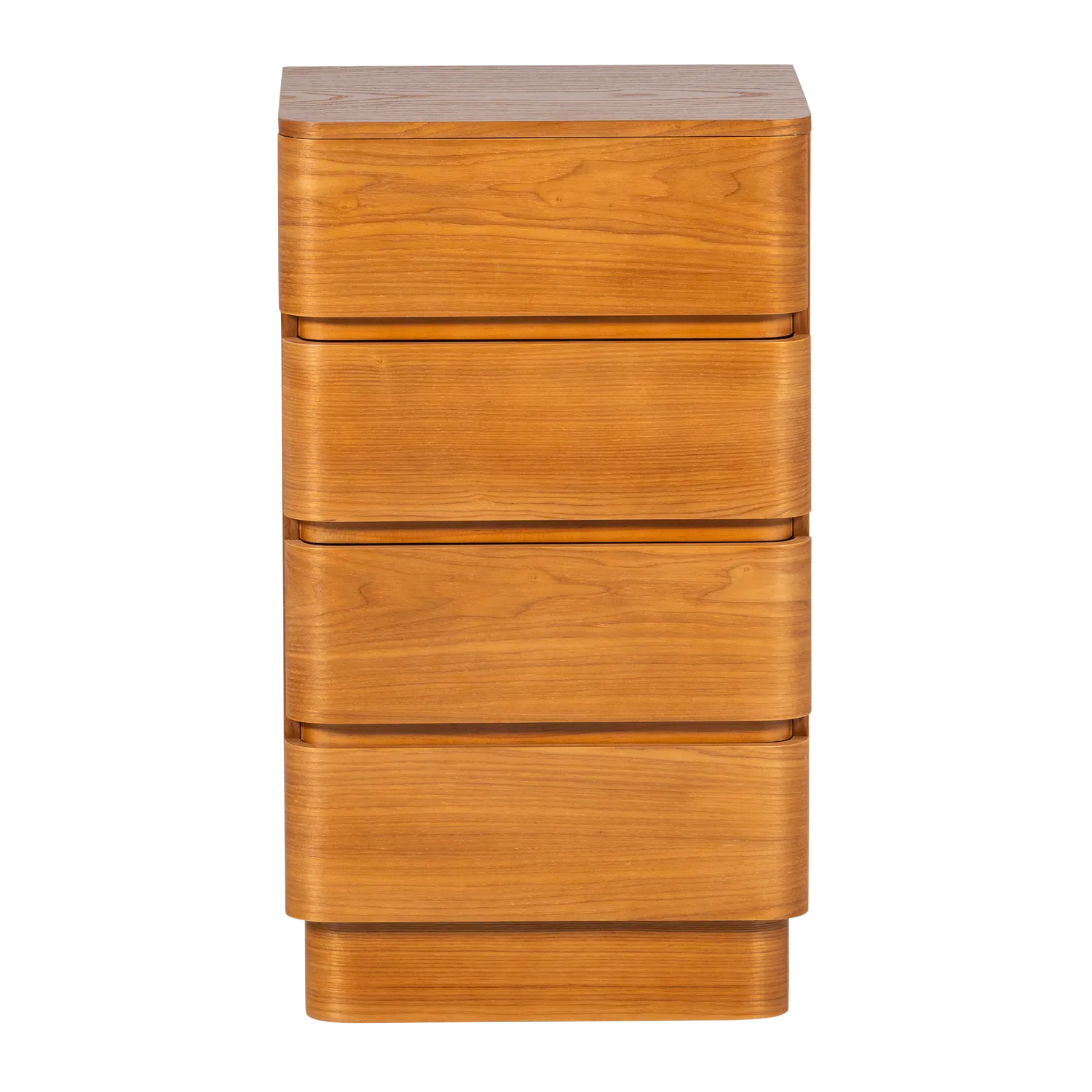 Woood Fejo Dressoir Ladekast 4 Lades Mdf Bruin [Fsc] - KwaliteitWonen.nl