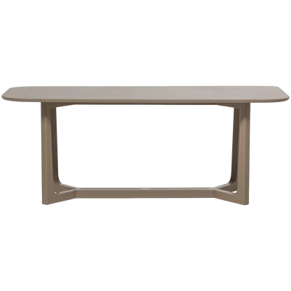 Woood Ferion Eettafel Mangohout Mud 180 X90 Cm - KwaliteitWonen.nl