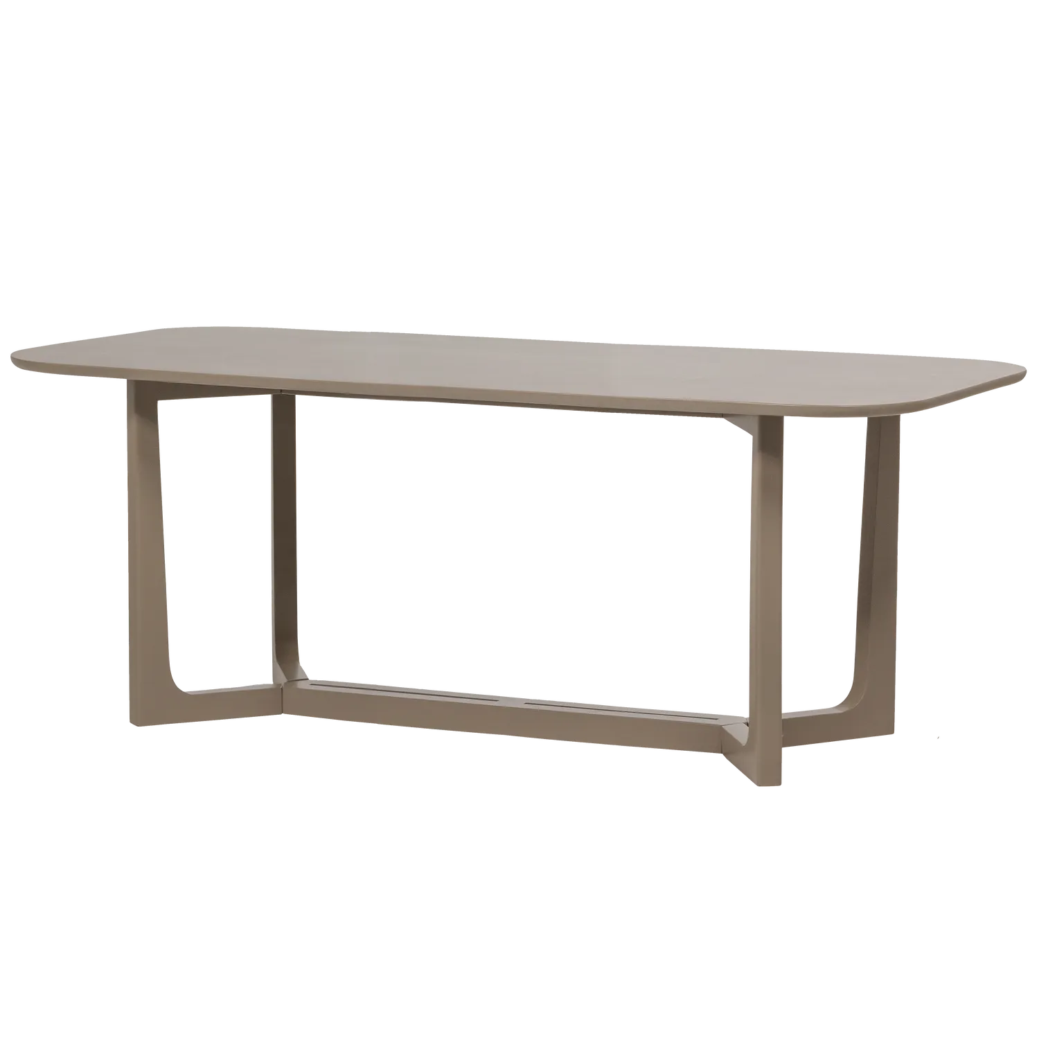 Woood Ferion Eettafel Mangohout Mud 180 X90 Cm - KwaliteitWonen.nl