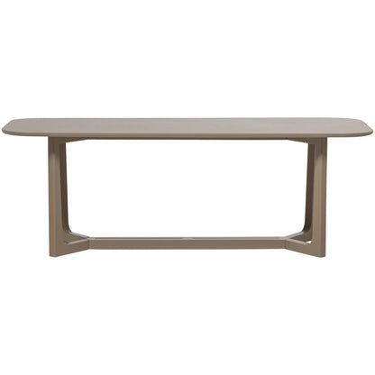 Woood Ferion Eettafel Mangohout Mud 240 X90 Cm - KwaliteitWonen.nl