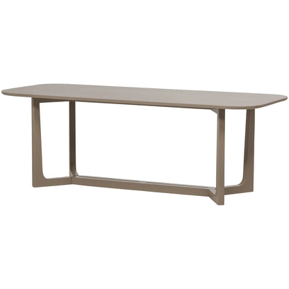 Woood Ferion Eettafel Mangohout Mud 240 X90 Cm - KwaliteitWonen.nl