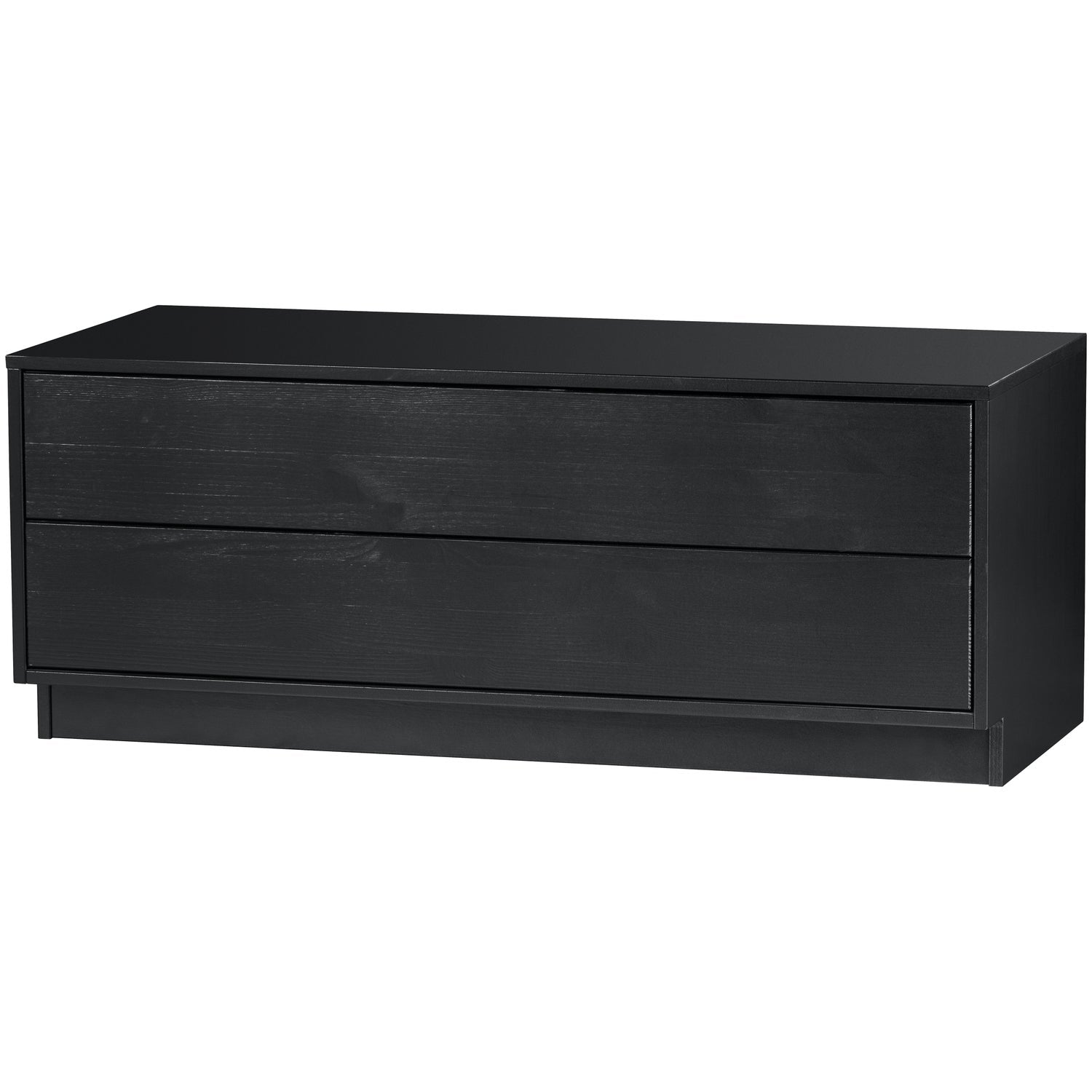 Woood Finca Dressoir TV Meubel 100cm Grenen Zwart [Fsc] - KwaliteitWonen.nl