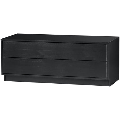 Woood Finca Dressoir TV Meubel 100cm Grenen Zwart [Fsc] - KwaliteitWonen.nl