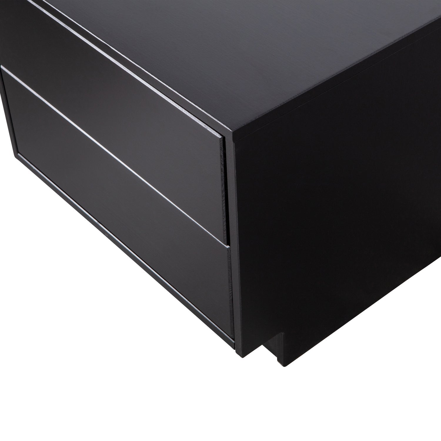 Woood Finca Dressoir TV Meubel 50cm Grenen Zwart [Fsc] - KwaliteitWonen.nl