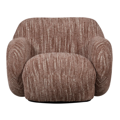 Woood Folke Fauteuil Chenille Oudroze Melange - KwaliteitWonen.nl