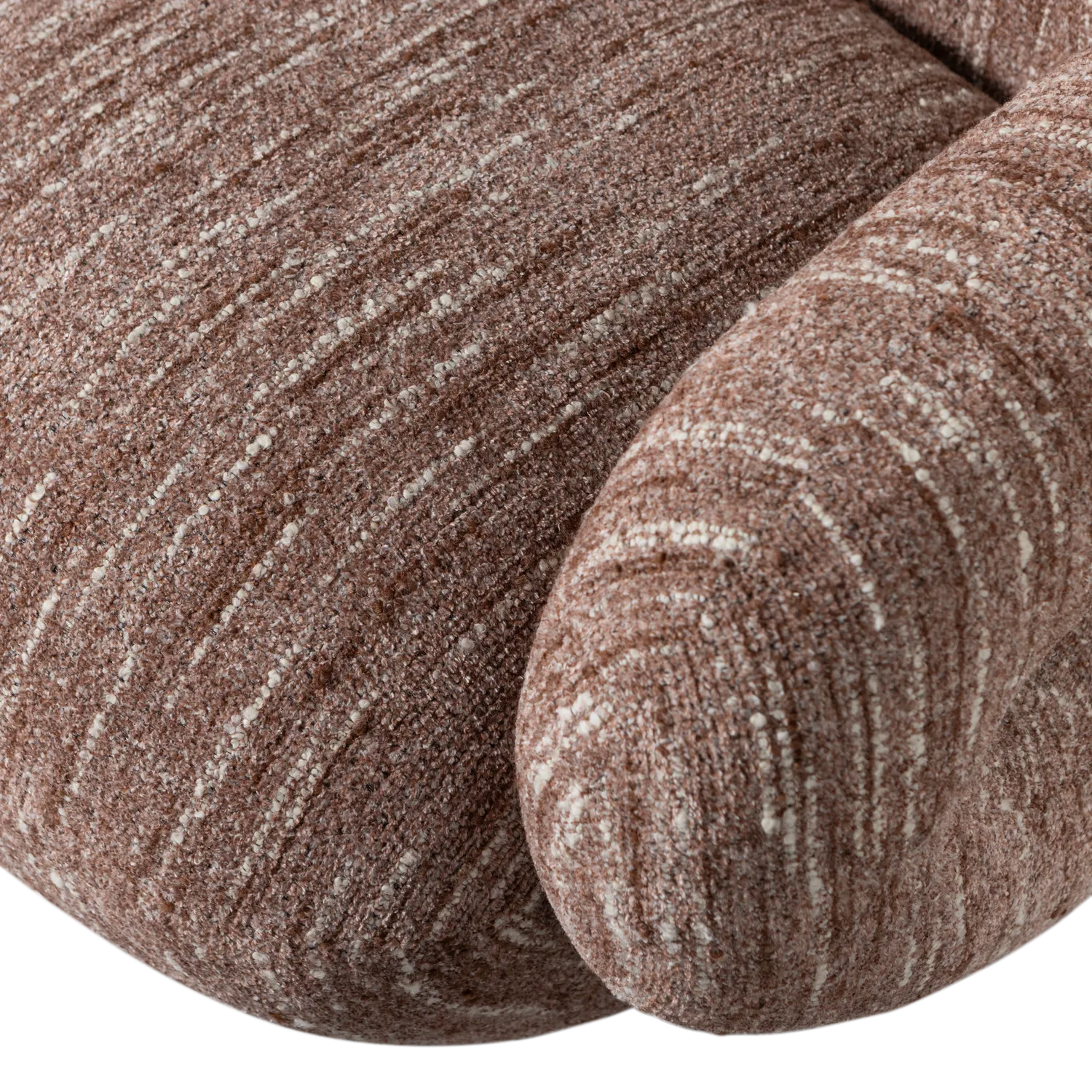 Woood Folke Fauteuil Chenille Oudroze Melange - KwaliteitWonen.nl