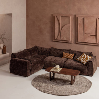 Woood Frequent Salontafel Mango Walnoot 120 X60 Cm - KwaliteitWonen.nl