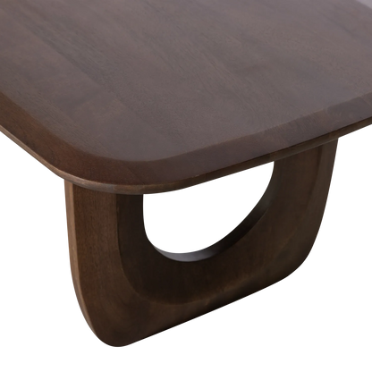 Woood Frequent Salontafel Mango Walnoot 120 X60 Cm - KwaliteitWonen.nl