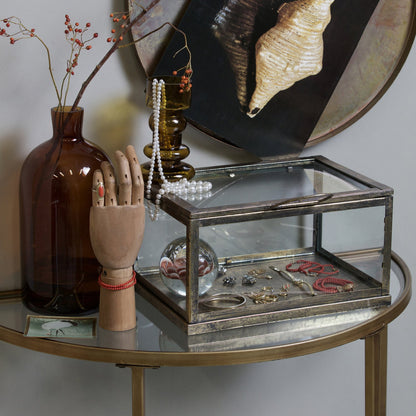 Woood Goddess Sidetable Antique Brass - KwaliteitWonen.nl