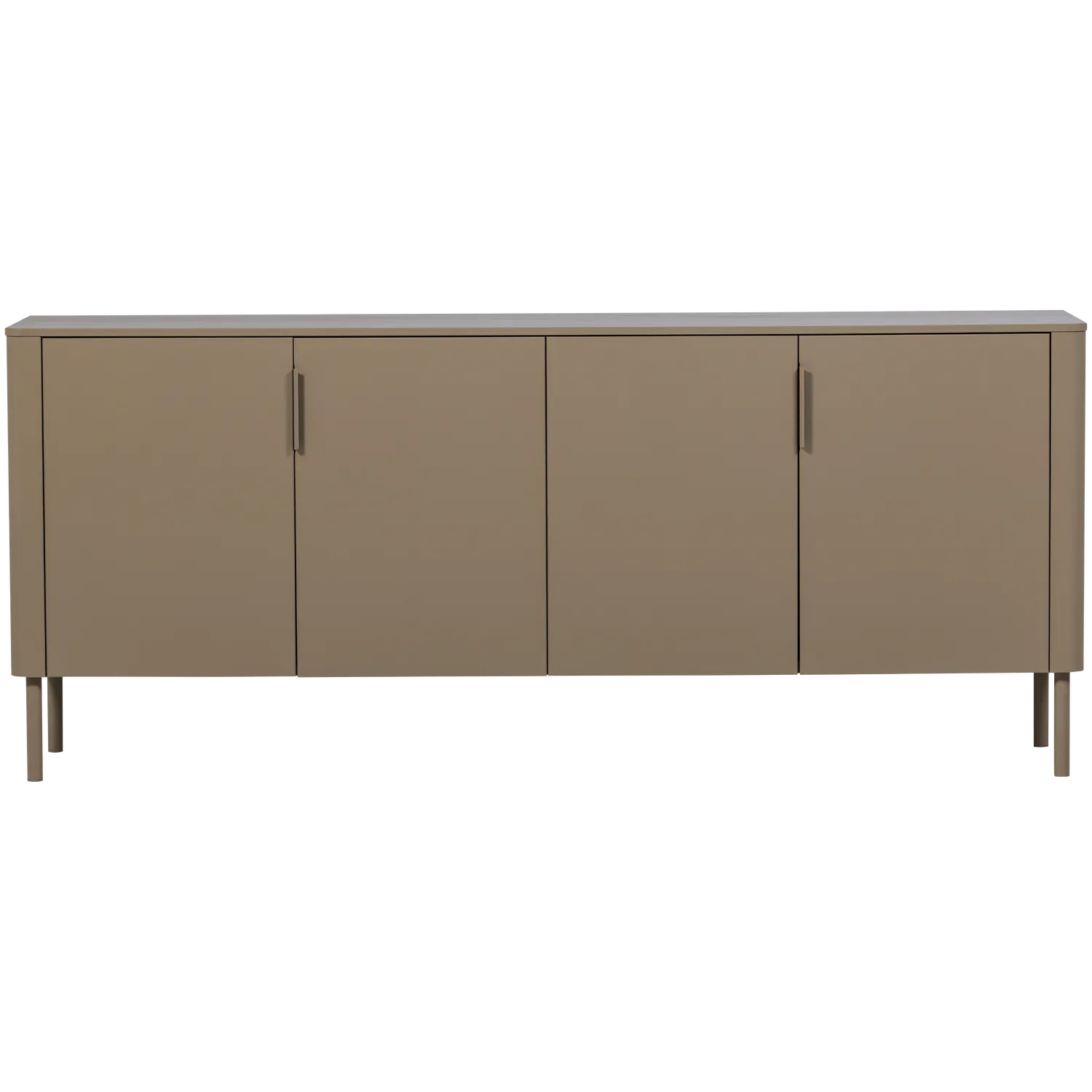 Woood Gunnar Dressoir 200 Cm Grenen Mud [Fsc] - KwaliteitWonen.nl