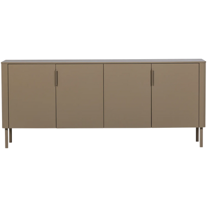 Woood Gunnar Dressoir 200 Cm Grenen Mud [Fsc] - KwaliteitWonen.nl