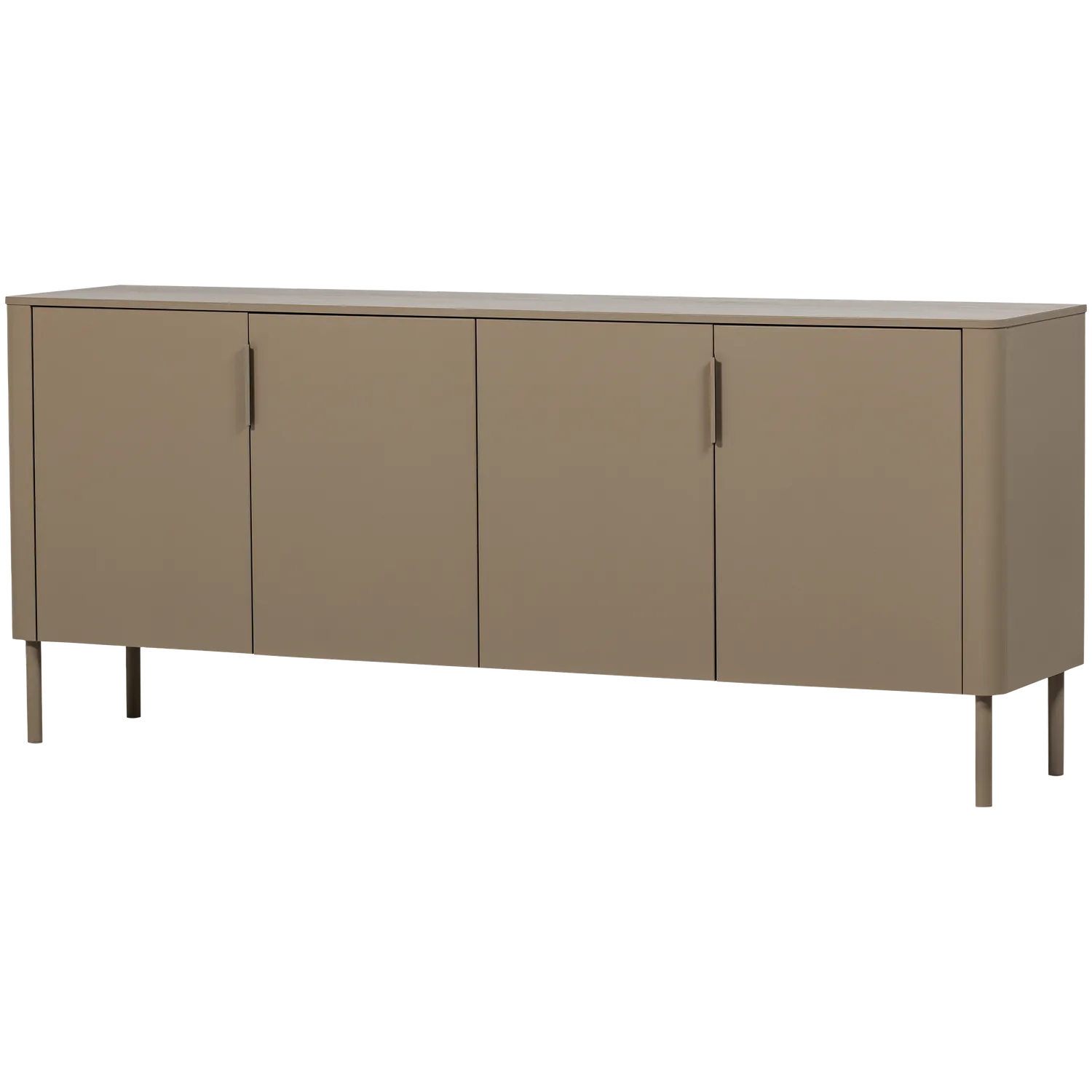 Woood Gunnar Dressoir 200 Cm Grenen Mud [Fsc] - KwaliteitWonen.nl