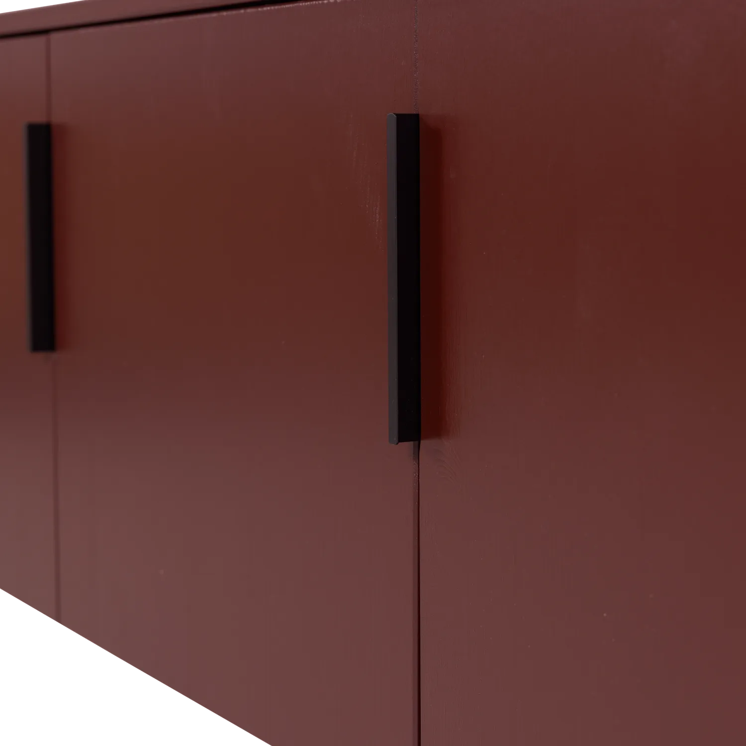 Woood Gunnar Tv Meubel 154 Cm Grenen Bordeauxrood [Fsc] - KwaliteitWonen.nl