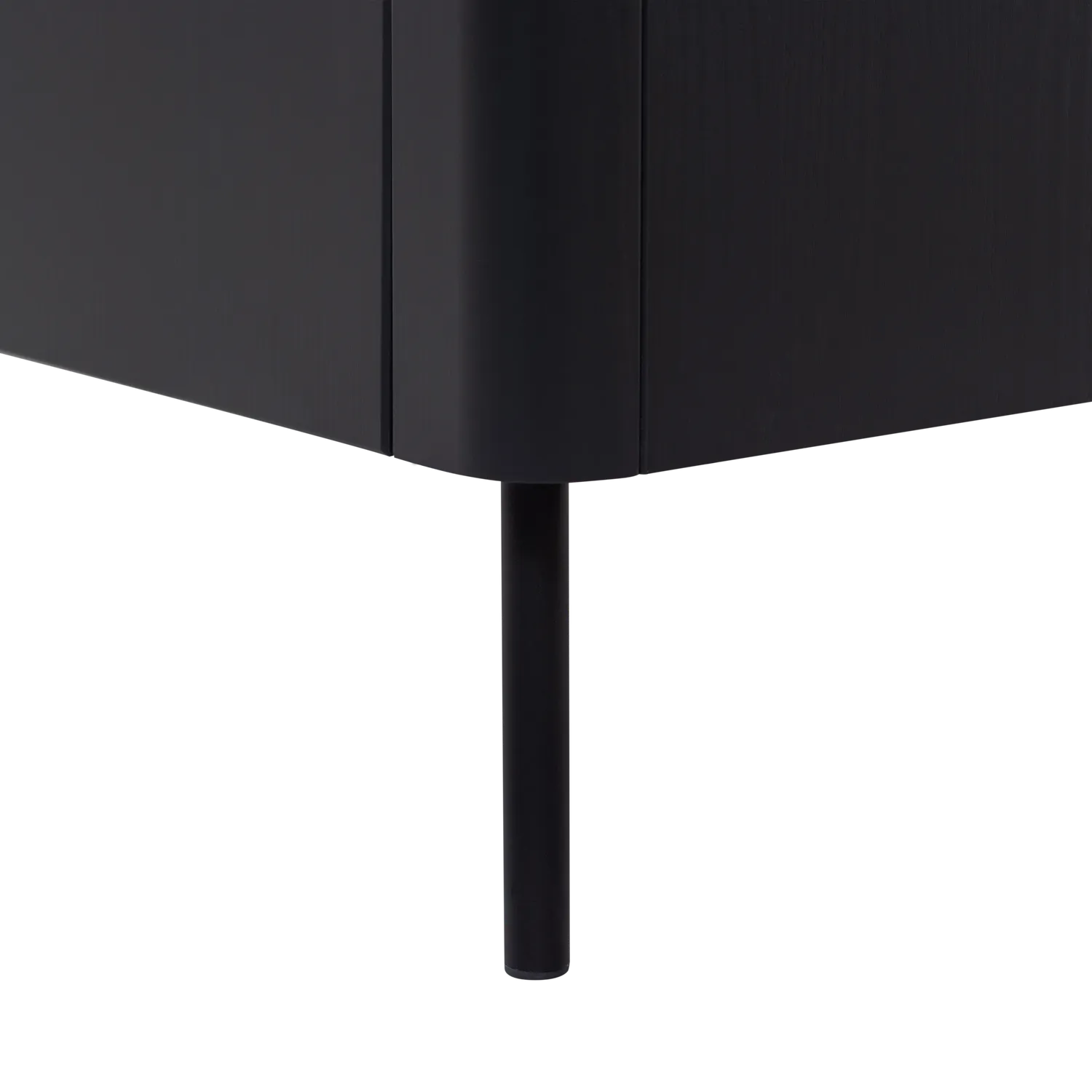 Woood Gunnar Tv Meubel 154 Cm Grenen Matzwart [Fsc] - KwaliteitWonen.nl