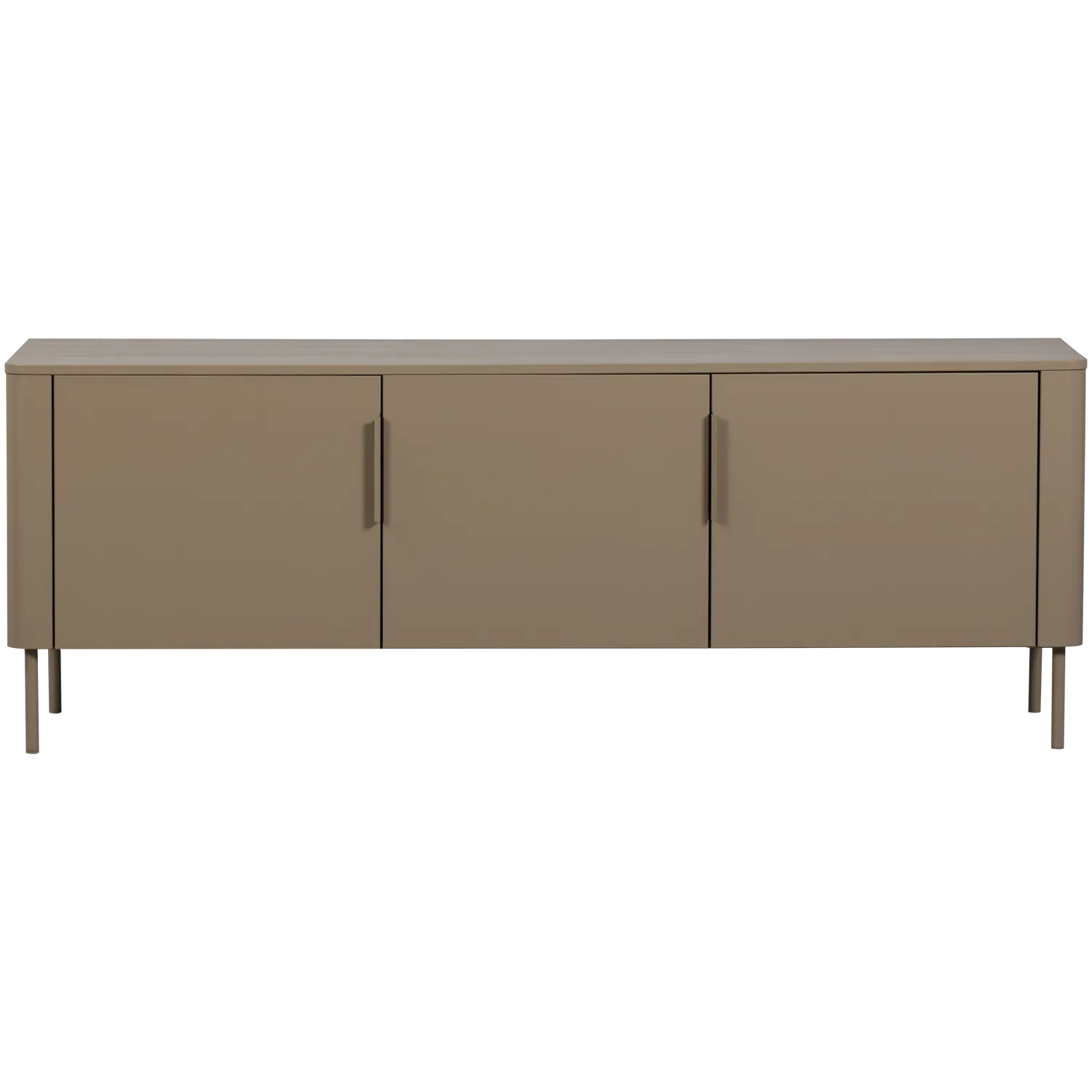 Woood Gunnar Tv Meubel 154 Cm Grenen Mud [Fsc] - KwaliteitWonen.nl