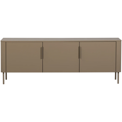 Woood Gunnar Tv Meubel 154 Cm Grenen Mud [Fsc] - KwaliteitWonen.nl