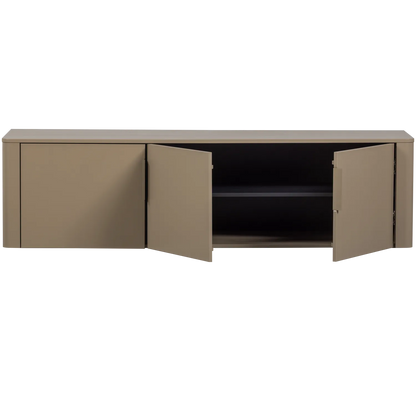 Woood Gunnar Tv Meubel 154 Cm Grenen Mud [Fsc] - KwaliteitWonen.nl