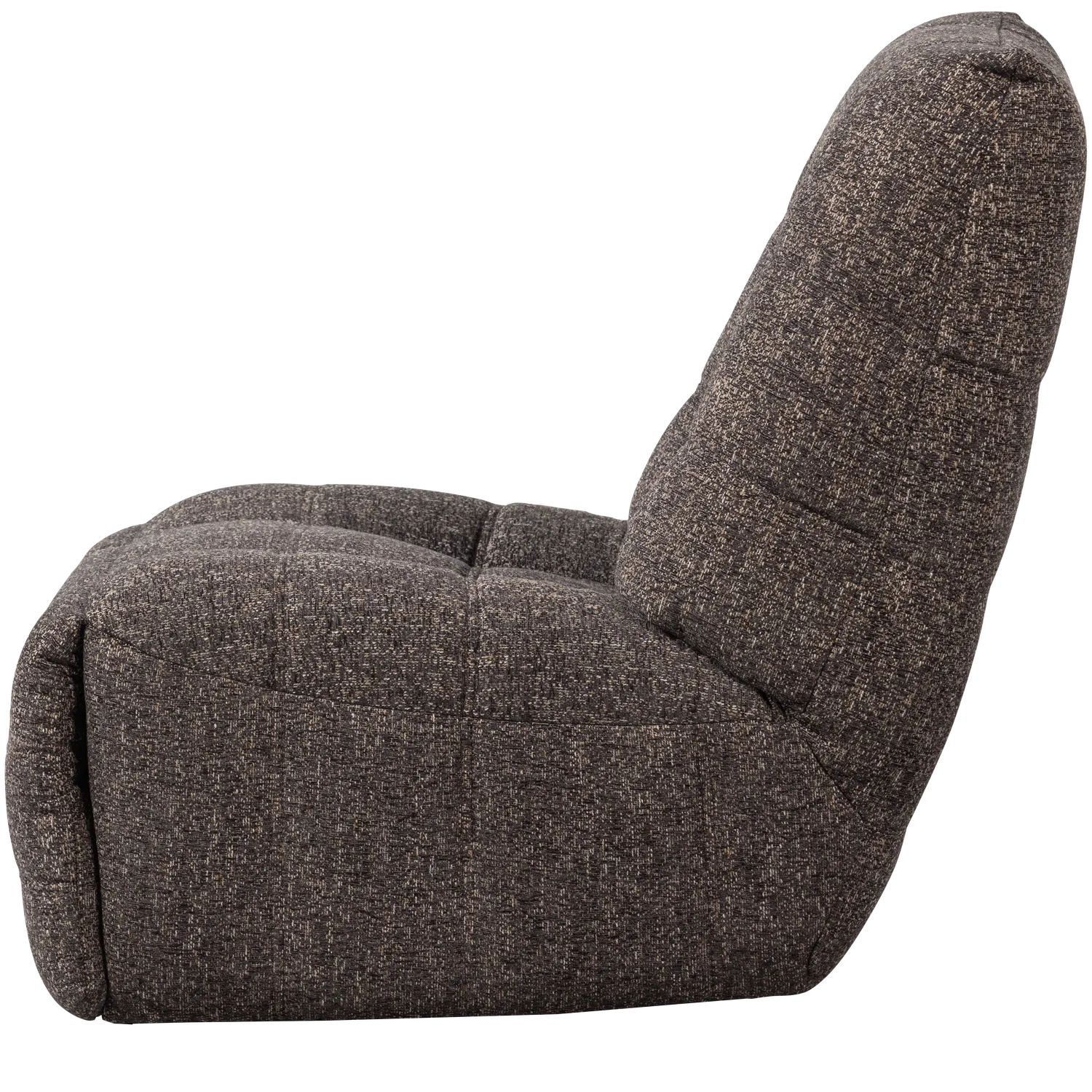 Woood Hein Relaxfauteuil Elektrisch Antraciet/Bruin Melange - KwaliteitWonen.nl