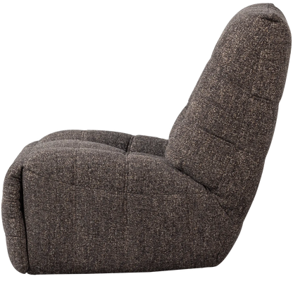 Woood Hein Relaxfauteuil Elektrisch Antraciet/Bruin Melange - KwaliteitWonen.nl