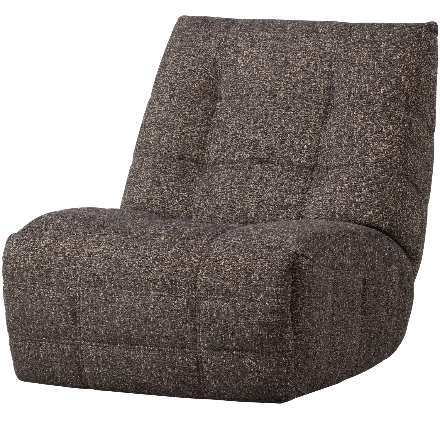 Woood Hein Relaxfauteuil Elektrisch Antraciet/Bruin Melange - KwaliteitWonen.nl