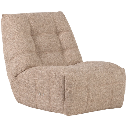 Woood Hein Relaxfauteuil Elektrisch Naturel Melange - KwaliteitWonen.nl
