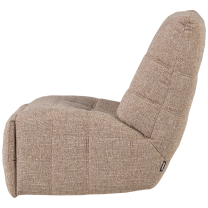 Woood Hein Relaxfauteuil Elektrisch Naturel Melange - KwaliteitWonen.nl