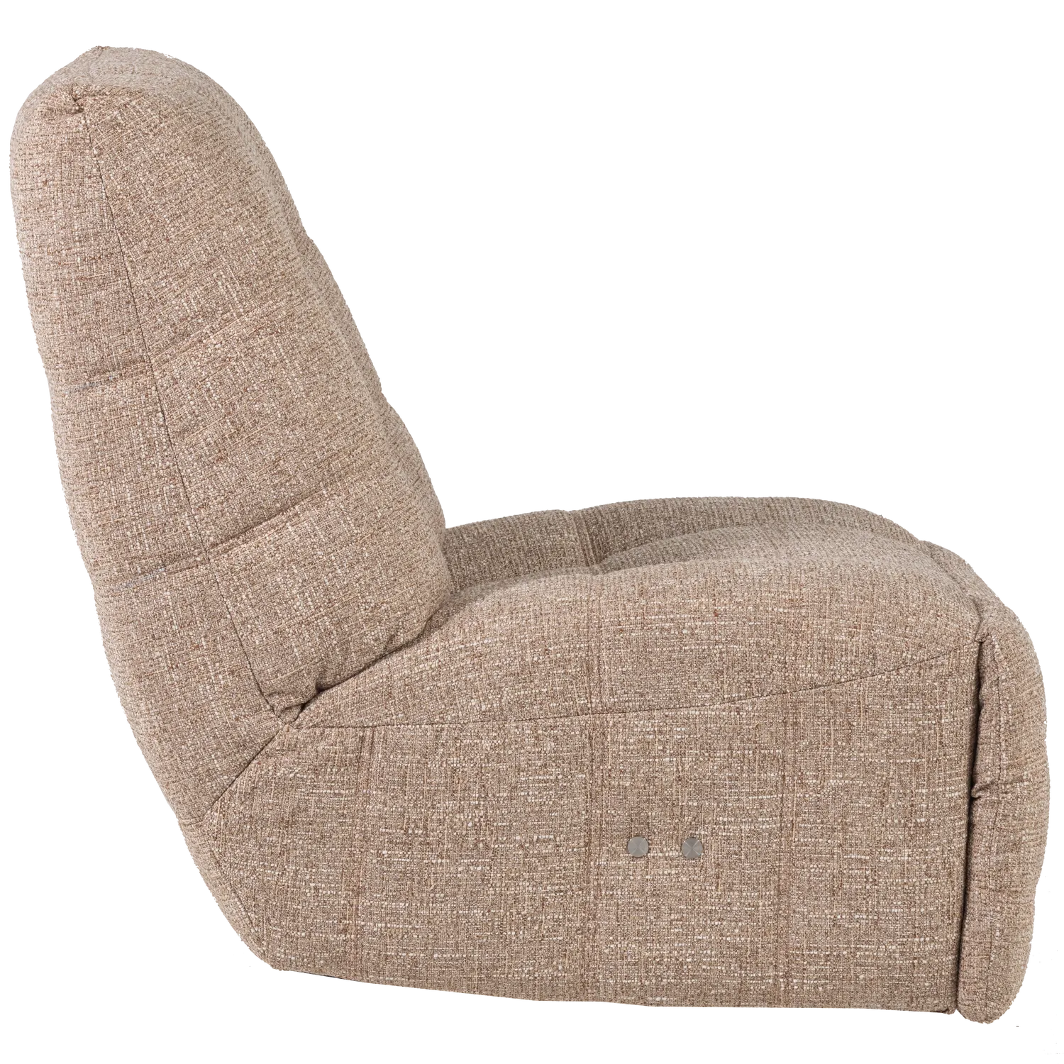 Woood Hein Relaxfauteuil Elektrisch Naturel Melange - KwaliteitWonen.nl
