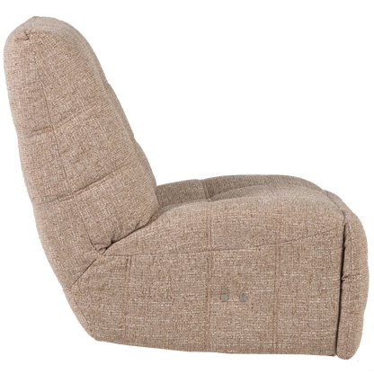 Woood Hein Relaxfauteuil Elektrisch Naturel Melange - KwaliteitWonen.nl