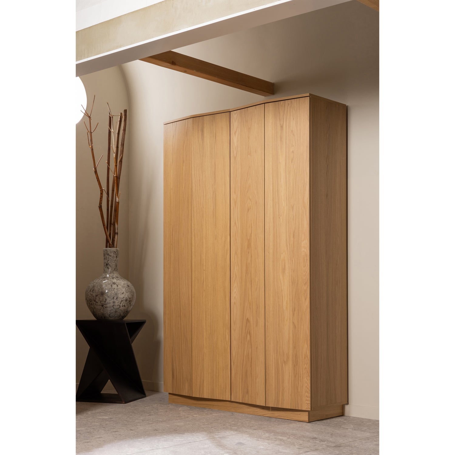 Woood Ikem Bijzettafel Acaciahout Donkerbruin - KwaliteitWonen.nl
