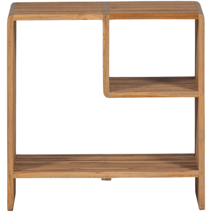 Woood Jasmijn Bijzettafel Recycled Teak Naturel - KwaliteitWonen.nl