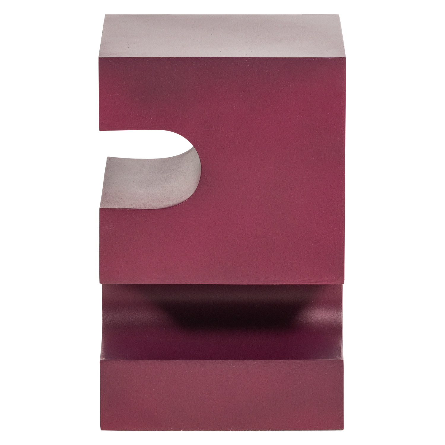 Woood Jessa Bijzettafel Metaal Paars/Bruin-Kwaliteitwonen.nl