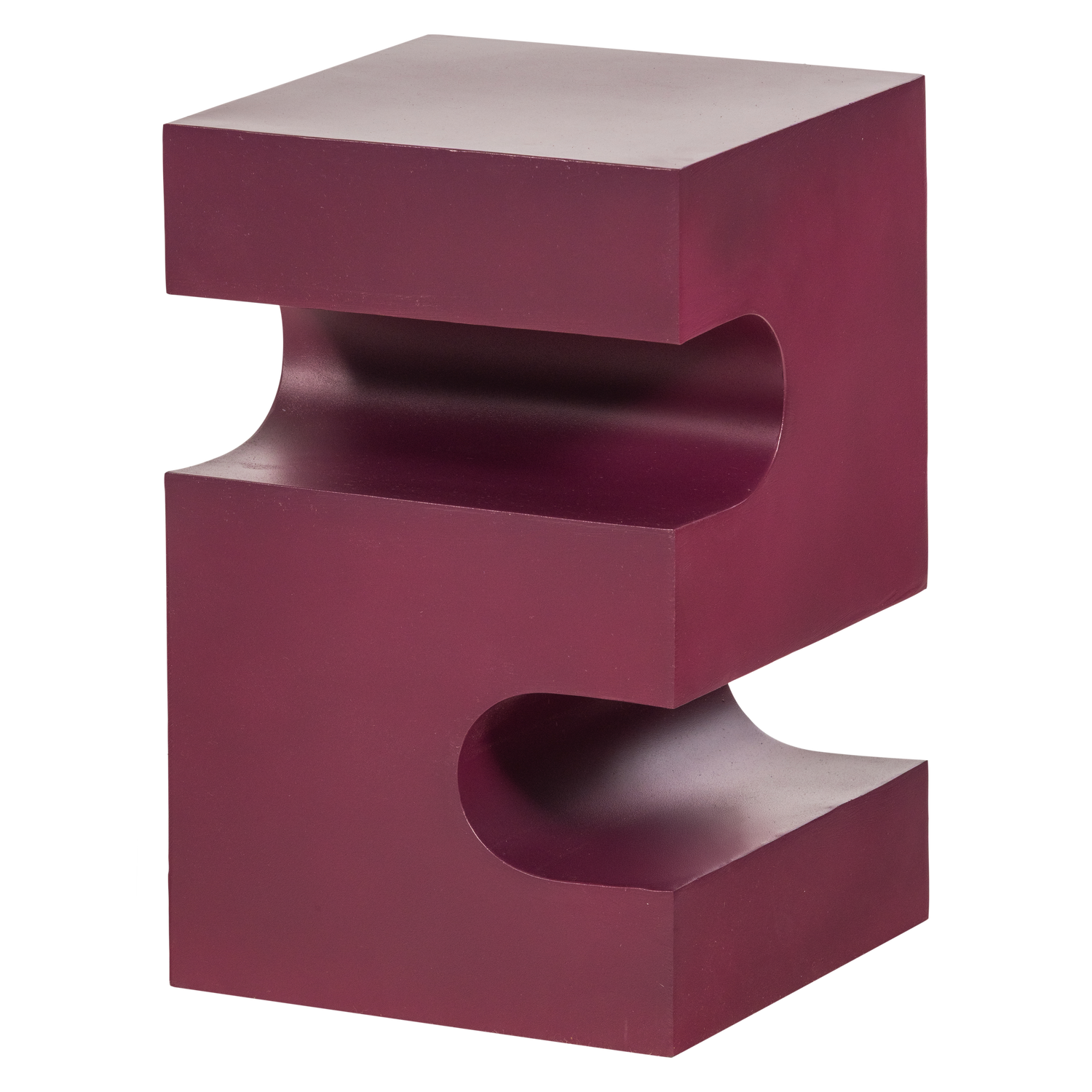 Woood Jessa Bijzettafel Metaal Paars/Bruin-Kwaliteitwonen.nl