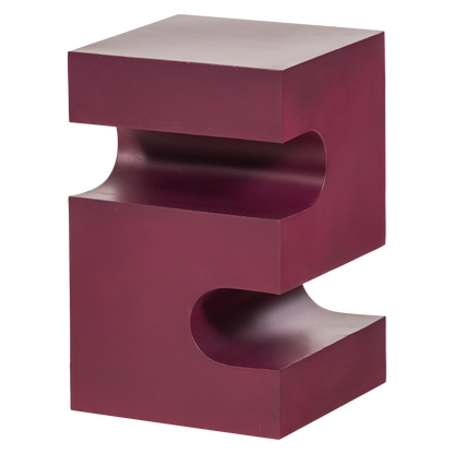 Woood Jessa Bijzettafel Metaal Paars/Bruin-Kwaliteitwonen.nl