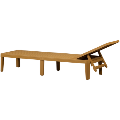 Woood Jinte Tuin Ligbed Kunststof Geel-Kwaliteitwonen.nl