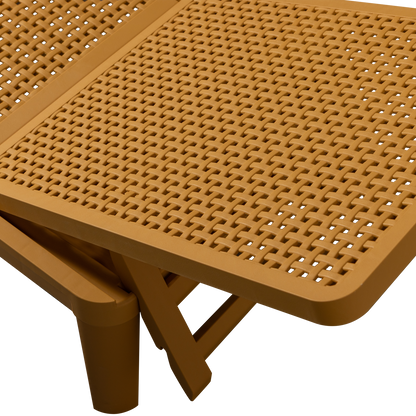 Woood Jinte Tuin Ligbed Kunststof Geel-Kwaliteitwonen.nl