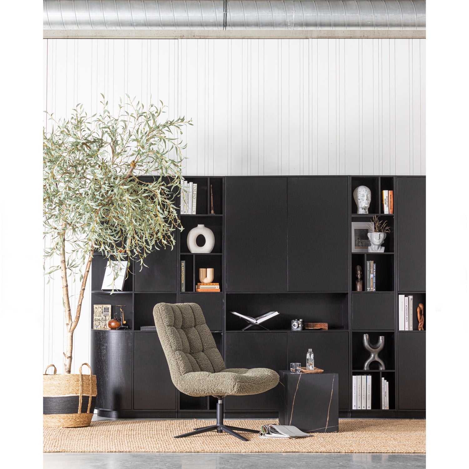 Woood Job Draaifauteuil Teddy Groen - KwaliteitWonen.nl