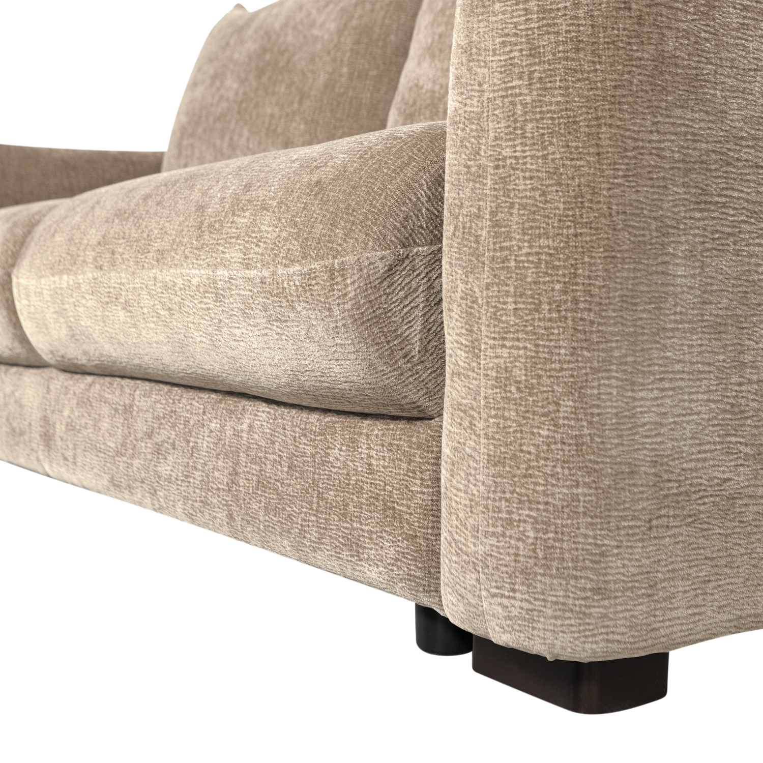 Woood Jonne 3-Zits Slaapbank Chenille Naturel-Kwaliteitwonen.nl